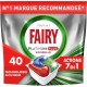 FAIRY Tablette lave-Vaisselle Platinum Plus Tout en 1 Action 7-en-1 Propreté Intense x40