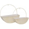 Atmosphera 2 Jardinières Suspendues Tino H29.5 Et H34cm