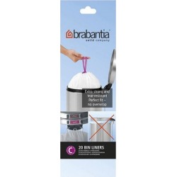 Brabantia Rouleau De 20 Sacs Poubelles C 10/12l 245343