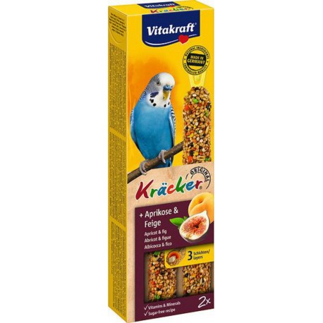 Vitakraft KRACKER PERRUCHES Abricot & Figue 85g