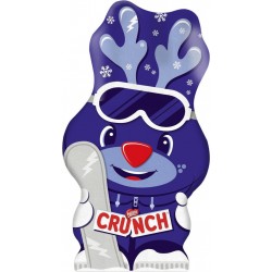 CRUNCH Moulage Renne Noël Chocolat Lait et Riz Soufflé 90g