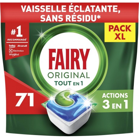 FAIRY Tablettes Lave-Vaisselle All In One Regular