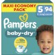 PAMPERS Couches Bébés Baby-Dry 11-16Kg Taille 5 94 couches