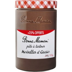 BONNE MAMAN Pâte à Tartiner Noisettes et Cacao