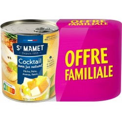 ST MAMET Fruits au Sirop Cocktail