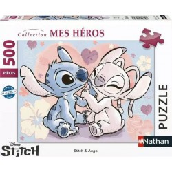 NATHAN Puzzle Stitch & Angel 500 pièces