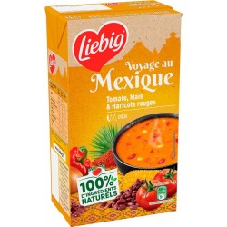 LIEBIG Soupe Voyage au Mexique Tomate Maïs et Haricots Rouges