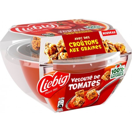 LIEBIG Soupe Velouté de Tomates avec des Croutons aux Grains