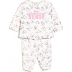 DISNEY Pyjama bébé blanc cassé 18 mois Dumbo