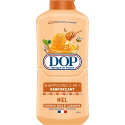 DOP Shampoing 2en1 Renforçant pour Cheveux secs et cassants Miel