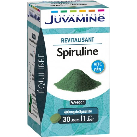 Juvamine Phyto Complément alimentaire spiruline Revitalisant