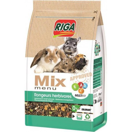 Riga mix menu herbivores 1,5Kg 1,5Kg