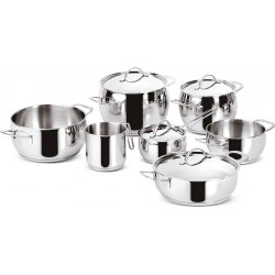 LAGOSTINA Batterie de cuisine Euforia 11 pieces inox