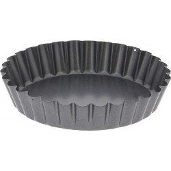 DE BUYER Moule à tartelette mini tartelette fixe 12cm 4703.12