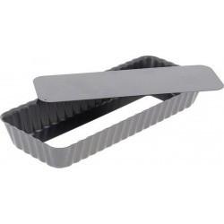 DE BUYER Moule à tarte Moule à tarte rectangulaire fond démonta