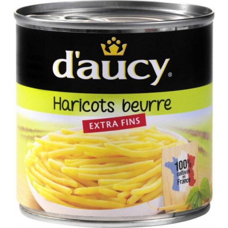 D'aucy Haricots Beurre Extra Fins 400g