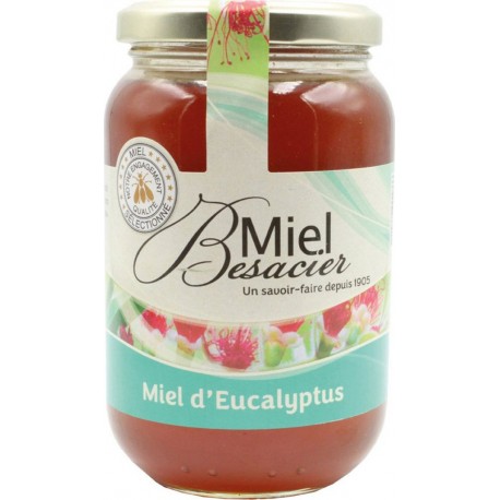 MIEL BESACIER Miel de Chataignier Eucalyptus 500g