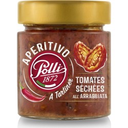 POLLI Tartinable tomates séchées all'arabbiata 140g