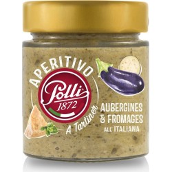 POLLI Tartinable Aubergine et Fromage 140g