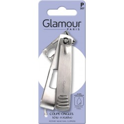 GLAMOUR PARIS Coupe-ongles Inox Tête Rotative l'unité