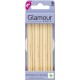 GLAMOUR PARIS Bâtonnets Cuticules Bois le pack