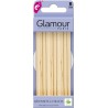 GLAMOUR PARIS Bâtonnets Cuticules Bois le pack