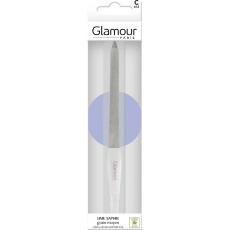 GLAMOUR PARIS Lime à Ongles Grain Moyen Saphir l'unité