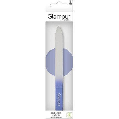 GLAMOUR PARIS Lime à Ongles Verre Grain Fin l'unité