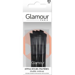 GLAMOUR PARIS Applicateurs paupières Double Embout pack de 5