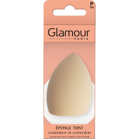 GLAMOUR PARIS Eponge Teint Couvrance et Correction l'unité
