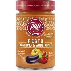 POLLI Sauce Pesto Poivrons & Aubergines