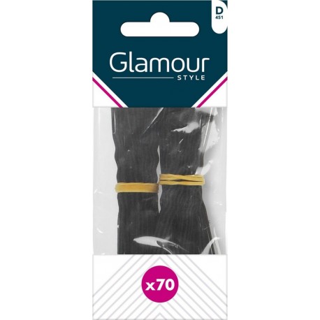 GLAMOUR PARIS Epingles à Chignon Noir