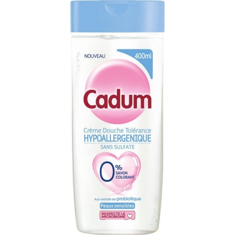 Gel douche Velours Fleur de Coton Adoucissant CADUM 450ml