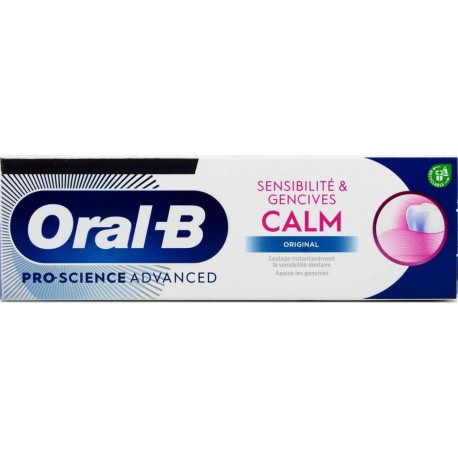 Oral-B PRO-SCIENCE ADVANCES SENSIBILITE & GENCIVES CALM 75ml